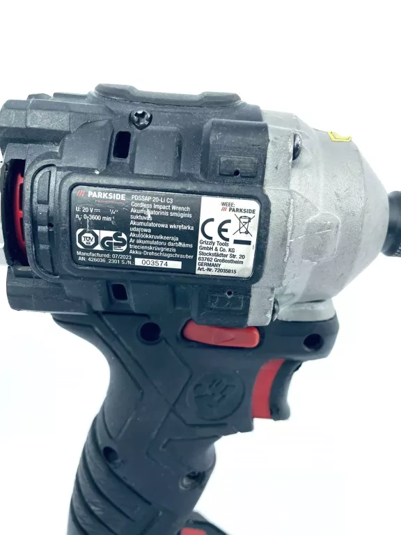 ZAKRĘTARKA PARKSIDE PDSSAP 20-LI C3 + AKU 20V 2A