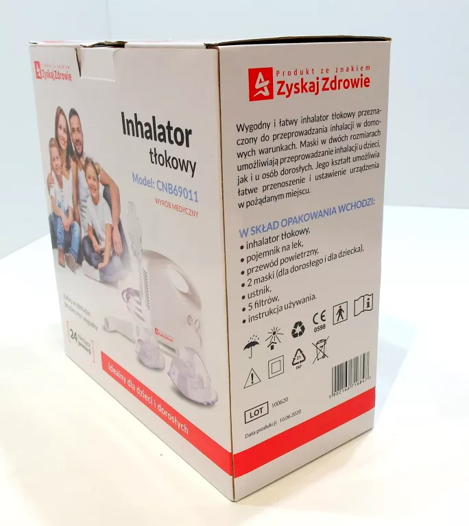 ZYSKAJ ZDROWIE INHALATOR TŁOKOWY CNB69011