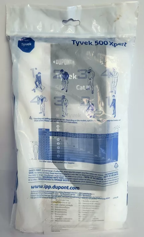 KOMBINEZON TYVEK 500 XPERT DU PONT XL