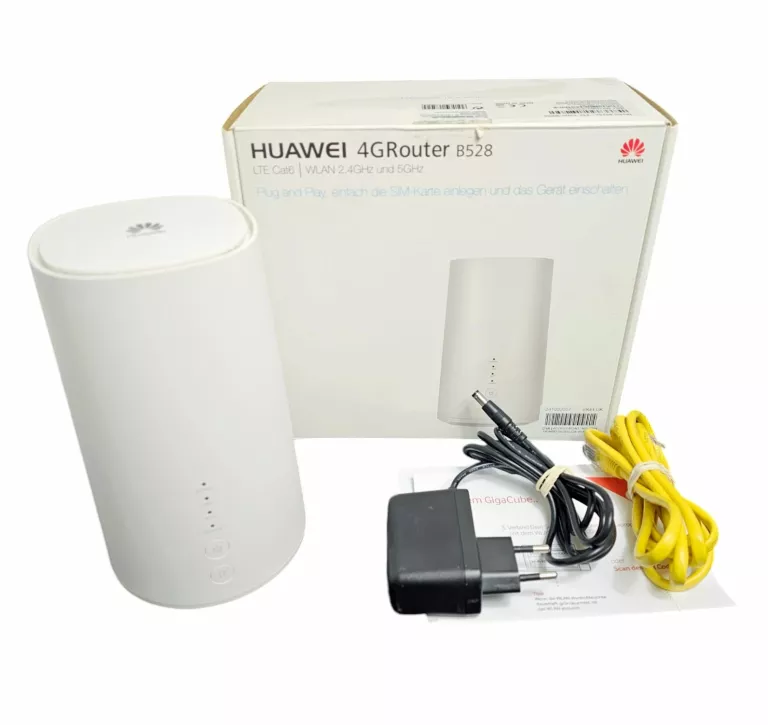 ROUTER HUAWEI B528S-23A 4G WLAN 2.4GHZ 5GHZ ZESTAW