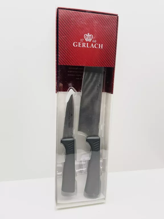 DWA NOŻE GERLACH SMART GREY