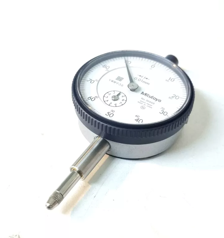 MITUTOYO CZUJNIK ZEGAROWY 0,01-10/0,01 MM 2046S Z WALIZKĄ