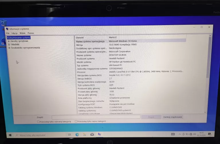 LAPTOP HP PAVILION G6