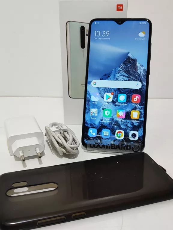 TELEFON REDMI NOTE 8 PRO 128/6GB / ZESTAW