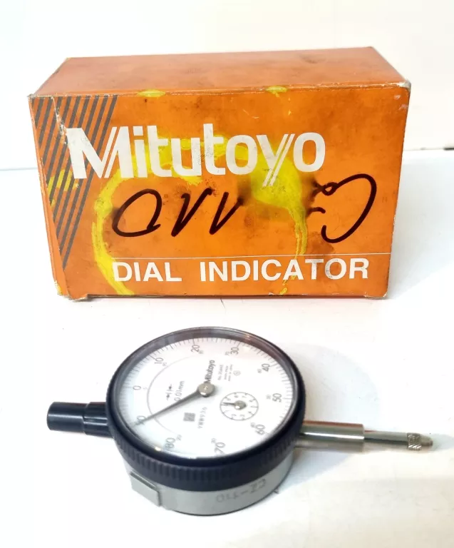 MITUTOYO CZUJNIK ZEGAROWY 0,01-10/0,01 MM 2046S Z WALIZKĄ