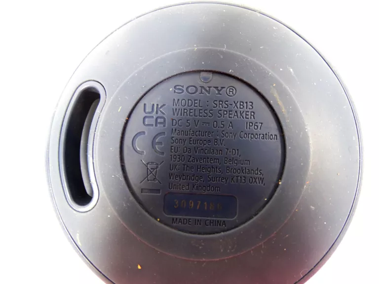 GŁOŚNIK BLUETOOTH SONY SRS- XB13
