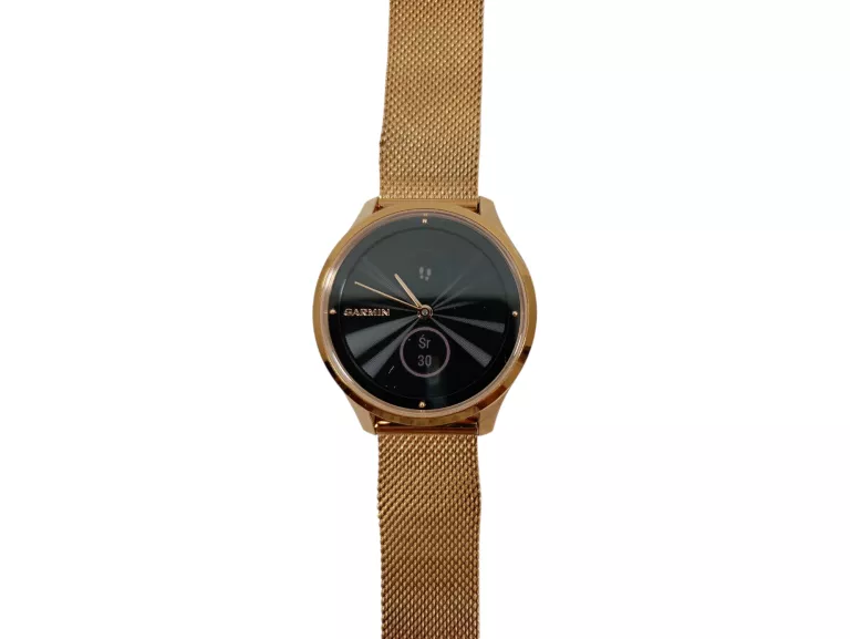 SMARTWATCH GARMIN VIVOMOVE LUXE Z BRANSOLETĄ MESH