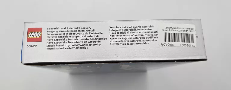 LEGO CITY 60429 STATEK KOSMICZNY I ODKRYWANIE ASTEROIDY