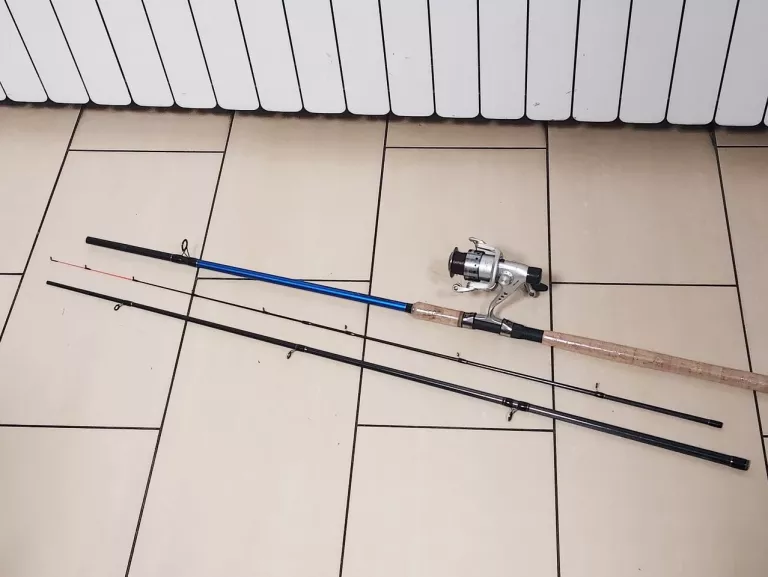WĘDKA MISTRALL LAMBERTA FEEDER 3,30M / DO 100G + KOŁOWROTEK JAXON