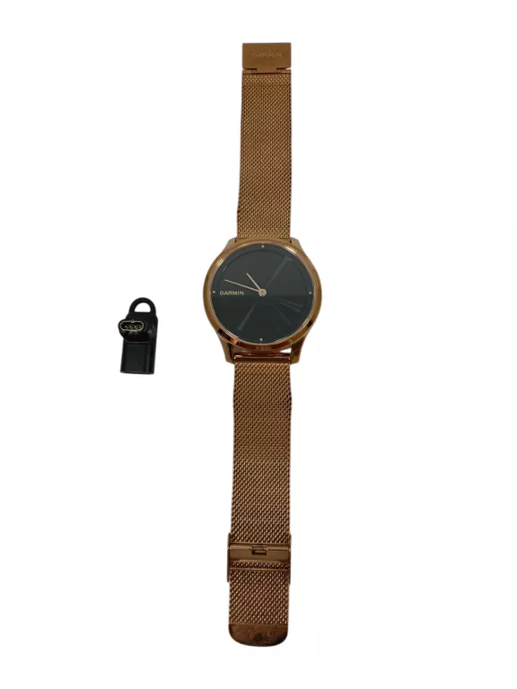 SMARTWATCH GARMIN VIVOMOVE LUXE Z BRANSOLETĄ MESH