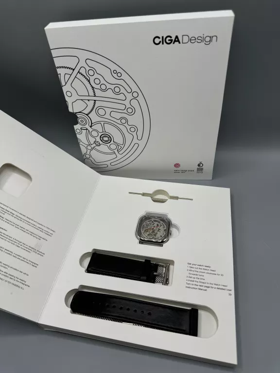 ZEGAREK MĘSKI CIGA DESIGN KOMPLET BDB STAN