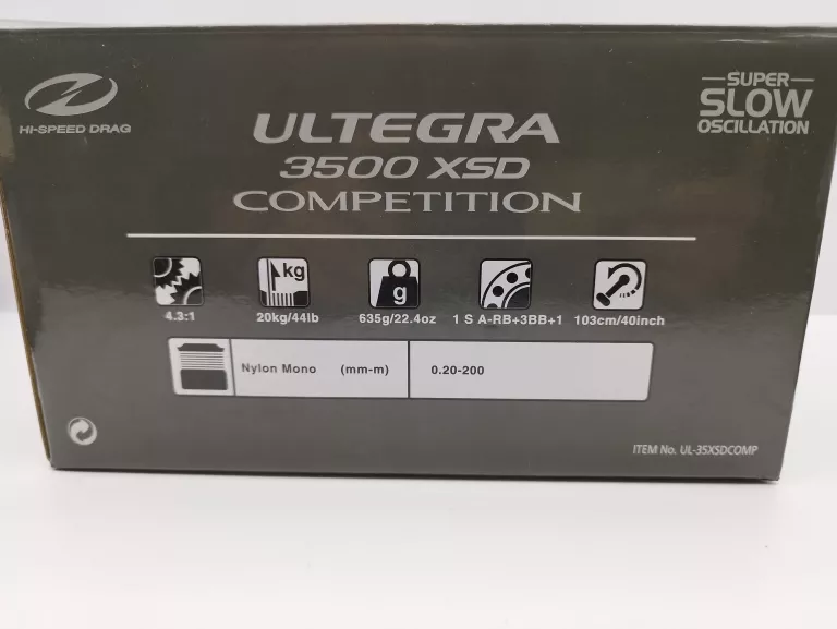 KOŁOWROTEK SHIMANO ULTEGRA 3500 XSD COMPETITION PUDEŁKO