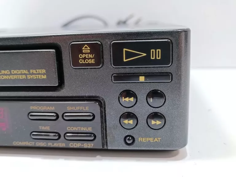 ODTWARZACZ CD SONY CDP-S37 OPIS!!