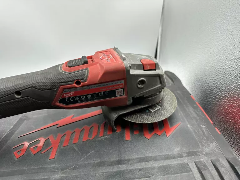 SZLIFIERKA KĄTOWA MILWAUKEE M18 FSAG 125 2023 WALIZKA ŁADOWARKA