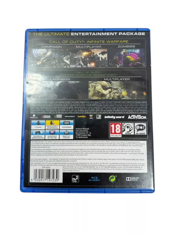 GRA CALL OF DUTY INFINITE WARFARE LEGACY EDITION PS4