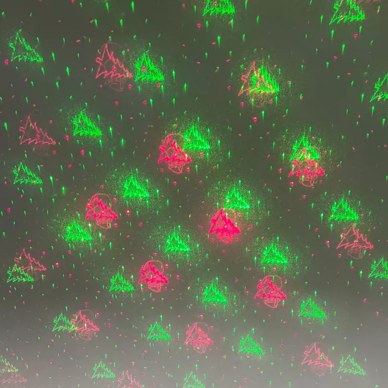 PROJEKTOR LASEROWY MINI MOTYW ŚWIĄTECZNY