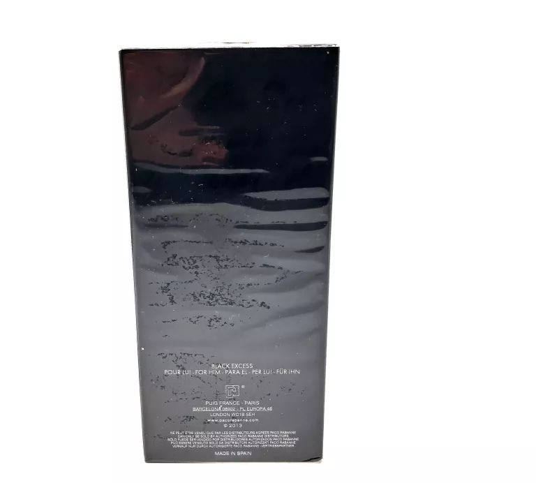 PACO RABANNE BLACK XS WODA TOALETOWA SPRAY 100ML