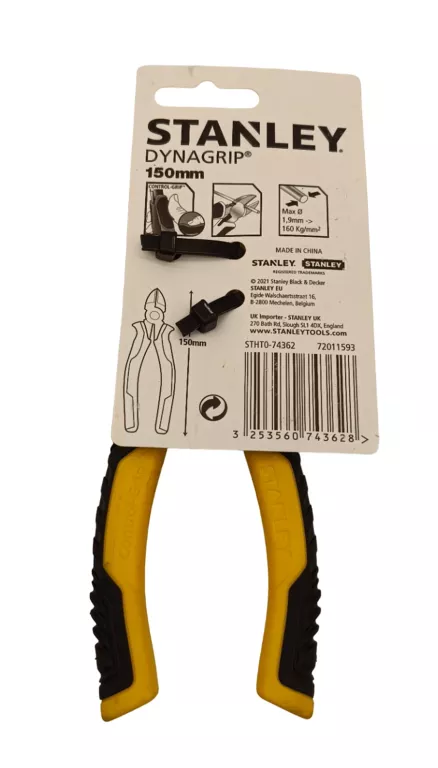 STANLEY SZCZYPCE CONTROL-GRIP OBCINAKI 150MM