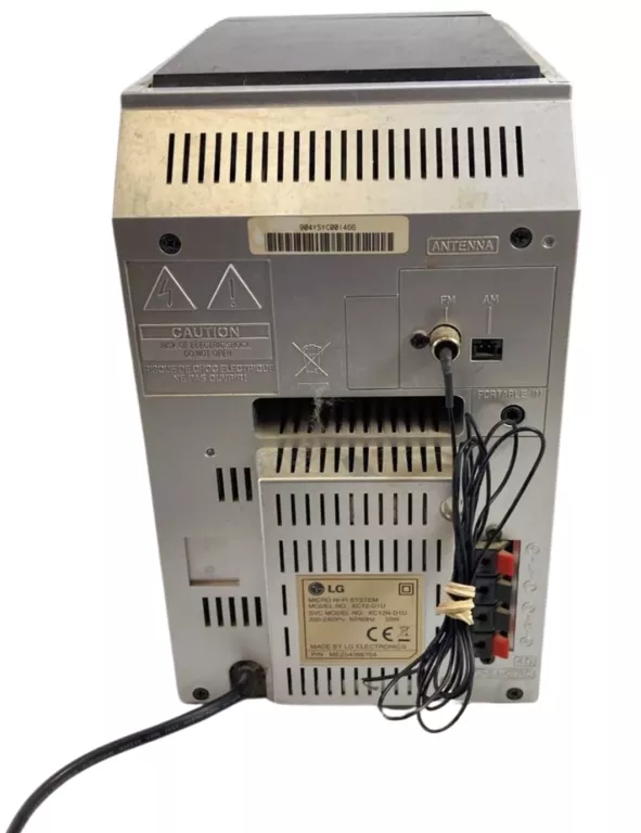 MINI WIEŻA LG XC12-D1U - CD / MP3 / USB / AUX