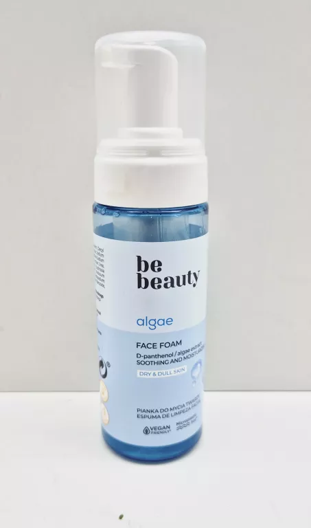 BE BEAUTY PIANKA DO MYCIA TWARZY ALGAE ALGI 150 ML