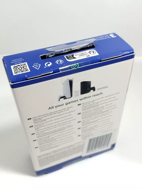 SEAGATE DYSK ZEWNĘTRZNY 2TB PS5 PS4 2,5 GAME DRIVE LED LIGHT