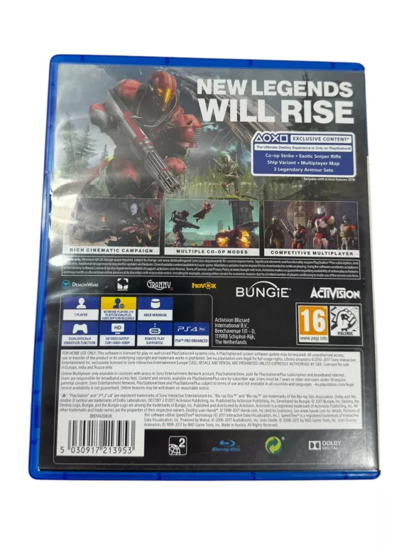 GRA DESTINY 2 PS4
