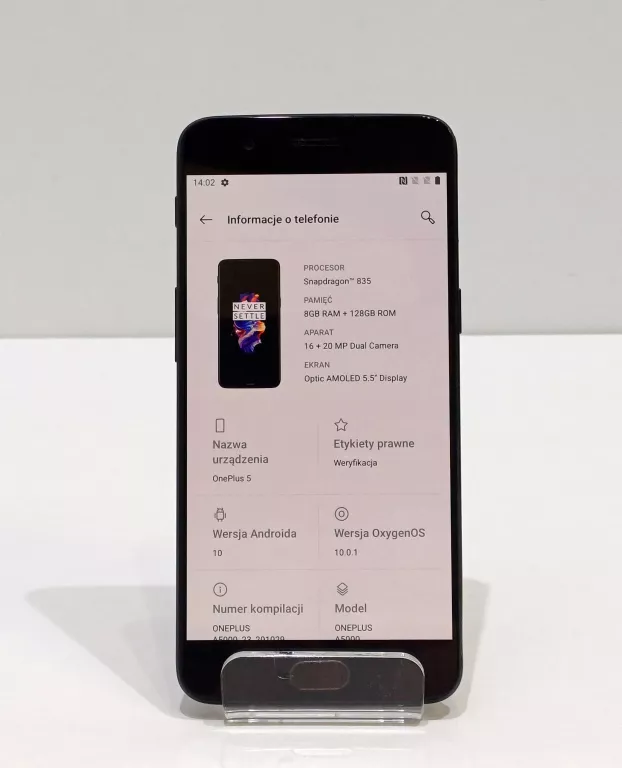 TELEFON ONEPLUS 5 8/128GB 2SIM