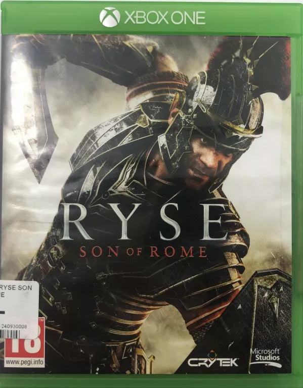 GRA XBOX ONE RYSE SON OF ROME