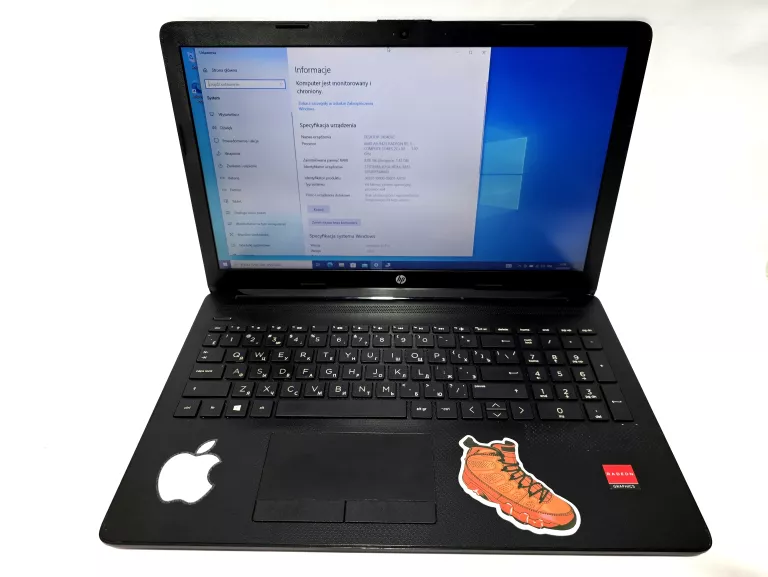 LAPTOP HP 15-DB0470UR AMD A9/RAM: 8GB/SSD: 128GB/WIN 10 PRO