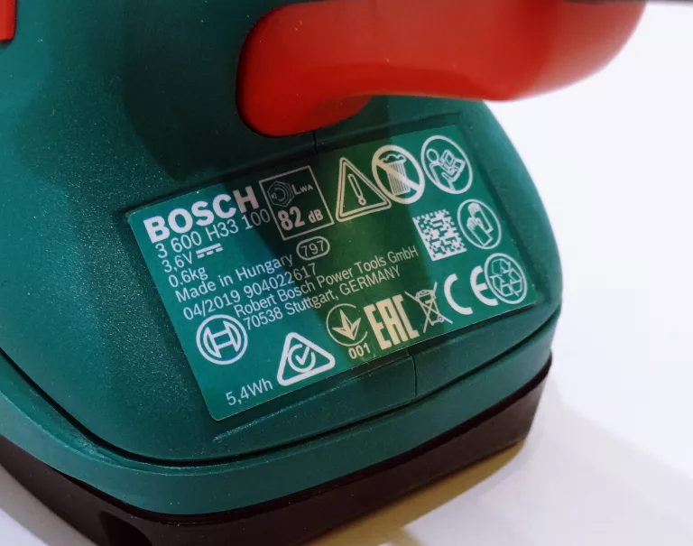 NOŻYCE ELEKTRYCZNE AKUMULATOROWE BOSCH ISIO 12 CM 10,8V 0 600 833 10T