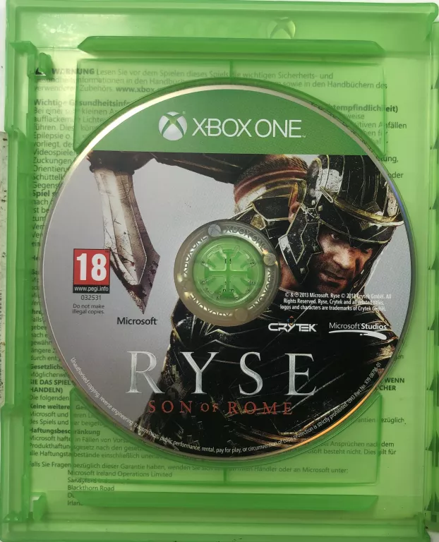 GRA XBOX ONE RYSE SON OF ROME