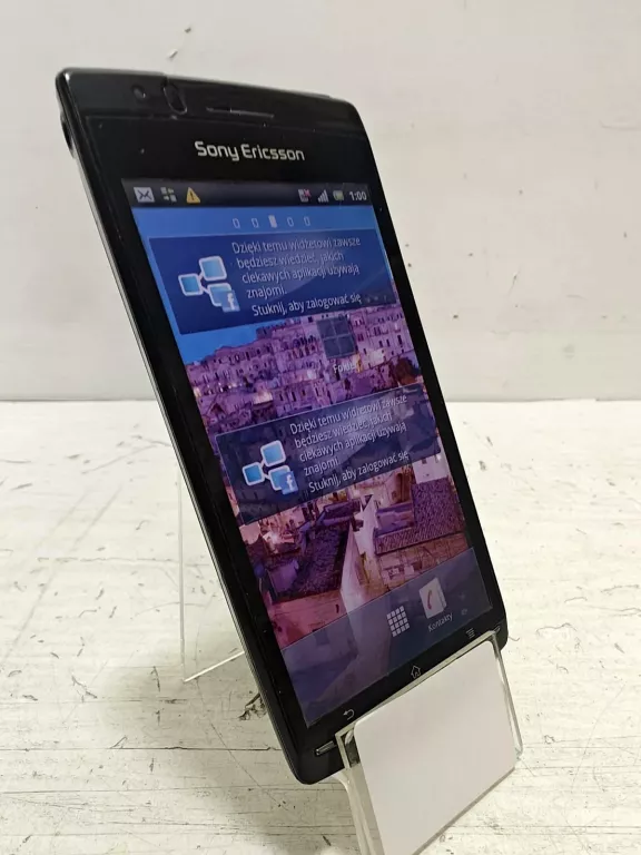TELEFON SONY ERICSSON LT18I POLECAM!