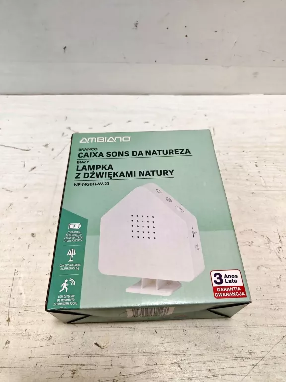 AMBIANO LAMPKA Z DŹWIĘKAMI NATURY POLECAM!