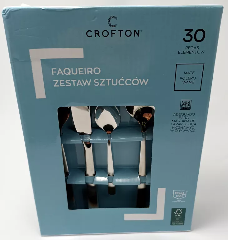 ZESTAW SZTUĆCÓW CROFTON 30 ELEMENTÓW