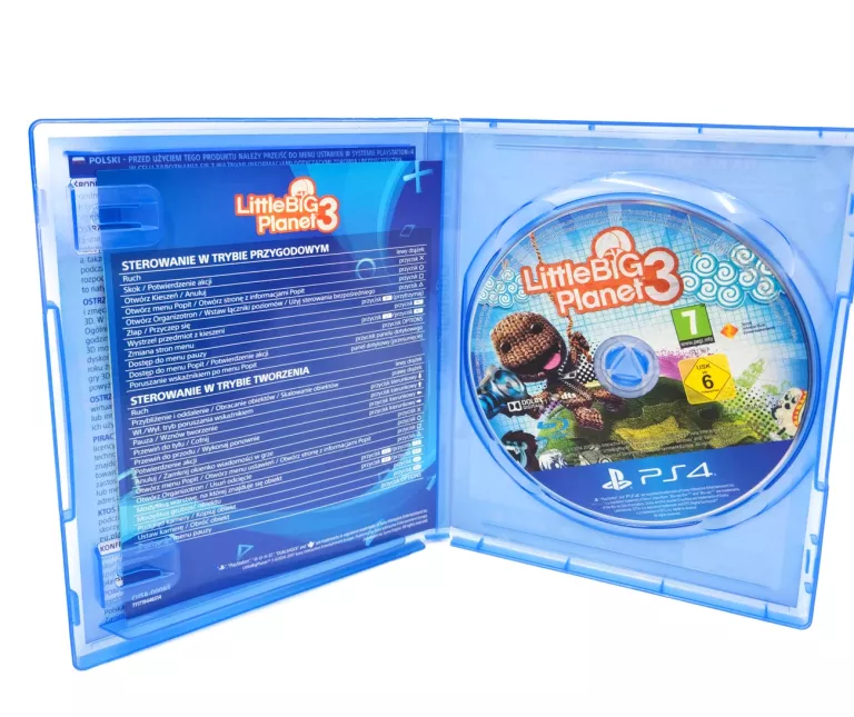 LITTLE BIG PLANET 3 - POLSKI DUBBING PS4