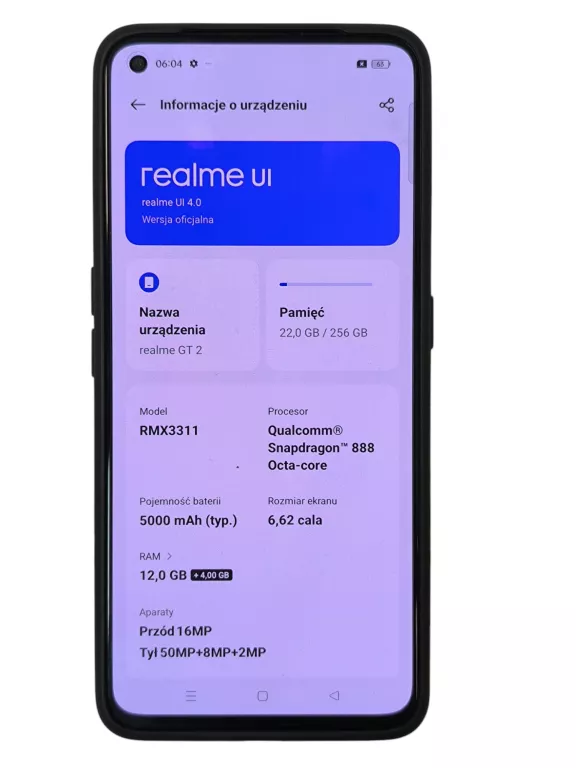 REALME GT 2 12 GB / 256 GB 5G