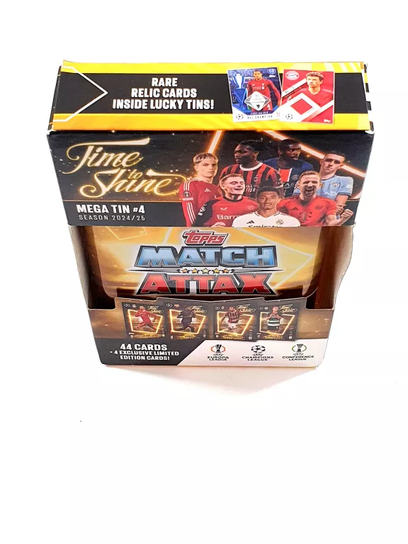 MEGA PUSZKA MATCH ATTAX 2025 KARTY PIŁKARSKIE TOPPS 44 KARTY