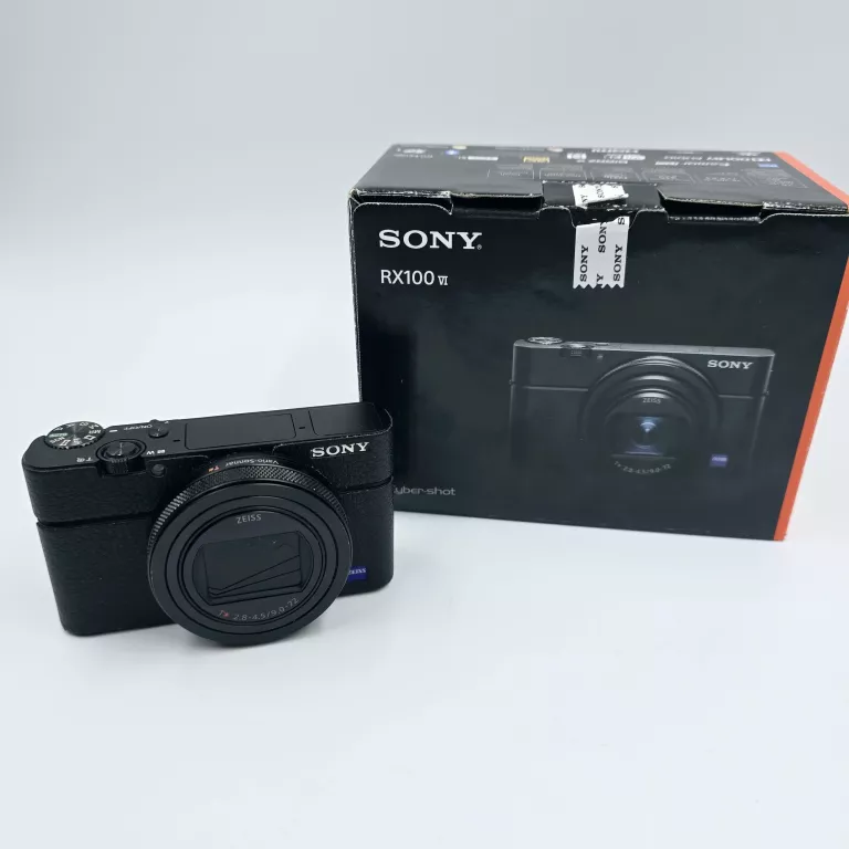 APARAT SONY DSC-RX100 VI M6 + 3 BATERIE + UCHWYT VCT-SGR1 + POKROWIEC SONY