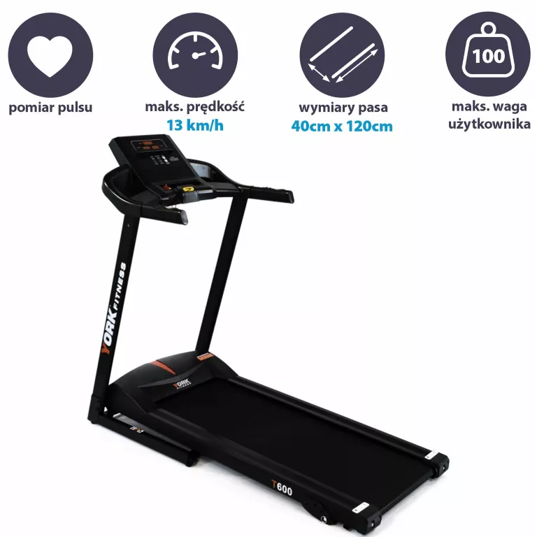 YORK FITNESS BIEŻNIA T600