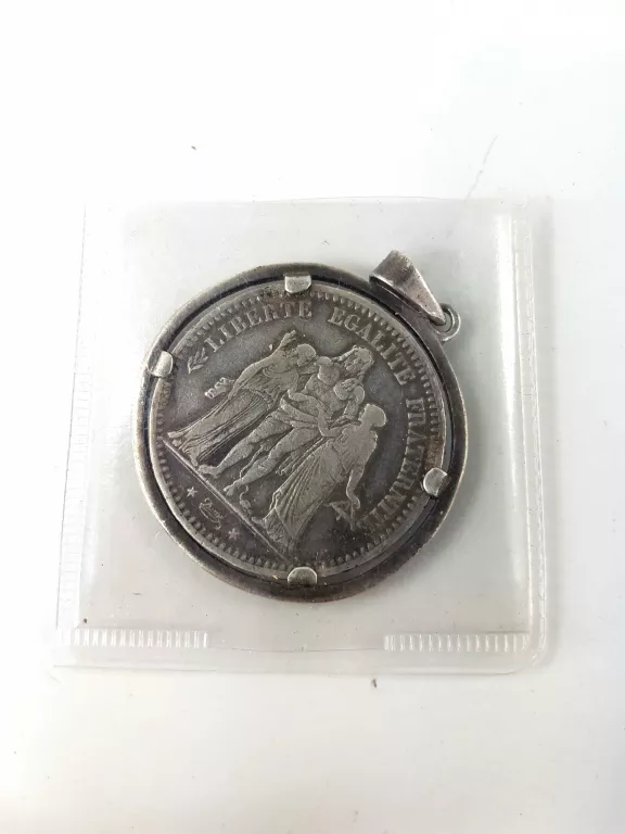FRANCJA MONETA 5 FRANKÓW 1875 30,85 GR