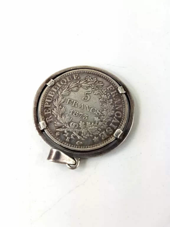 FRANCJA MONETA 5 FRANKÓW 1875 30,85 GR