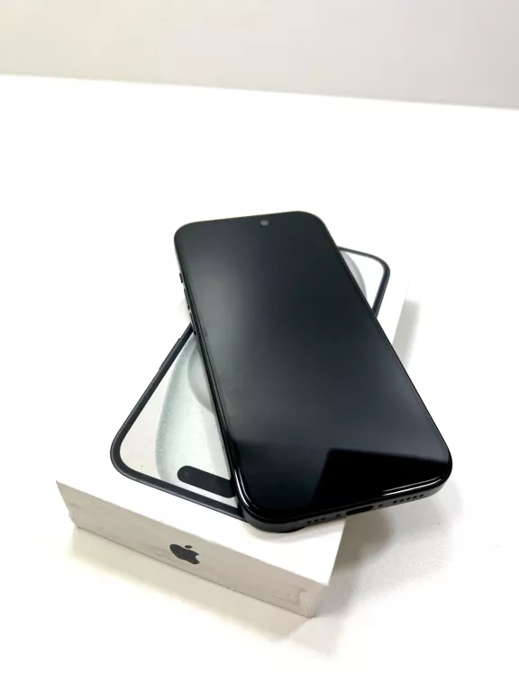 TELEFON IPHONE 15 BLACK 256GB KOMPLET  OPIS**