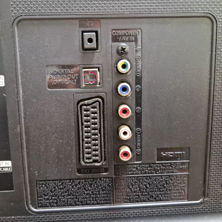 LED TV MONITOR SAMSUNG T32E310EW + PILOT / PRZEBARWIENIE NA EKRANIE