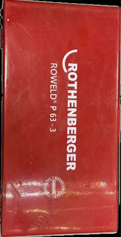 ZGRZEWARKA ROTHENBERGER ROWELD P63-3 - METALOWA WALIZKA