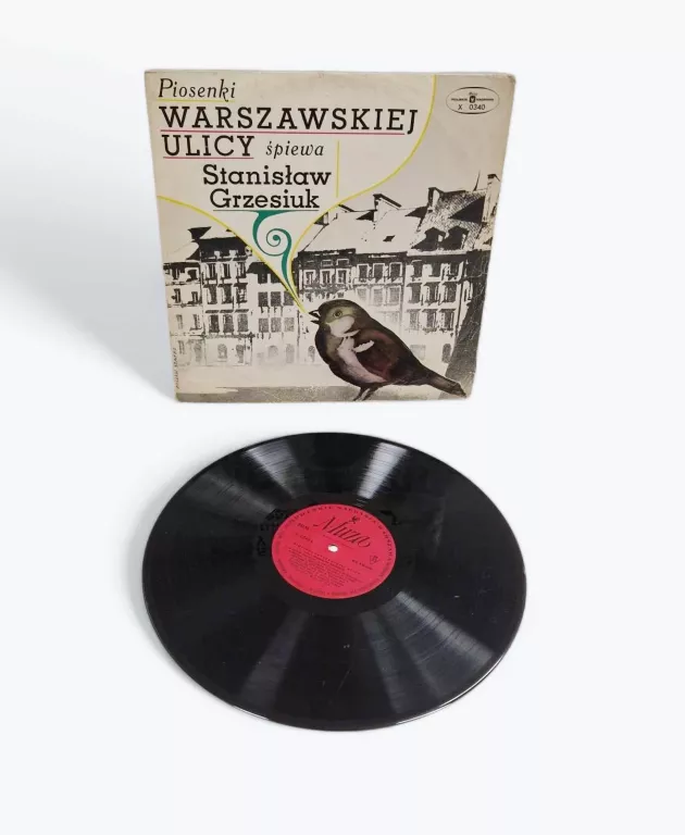 WINYL PIOSENKI WARSZAWSKIEJ ULICY STANISŁAW GRZESIUK