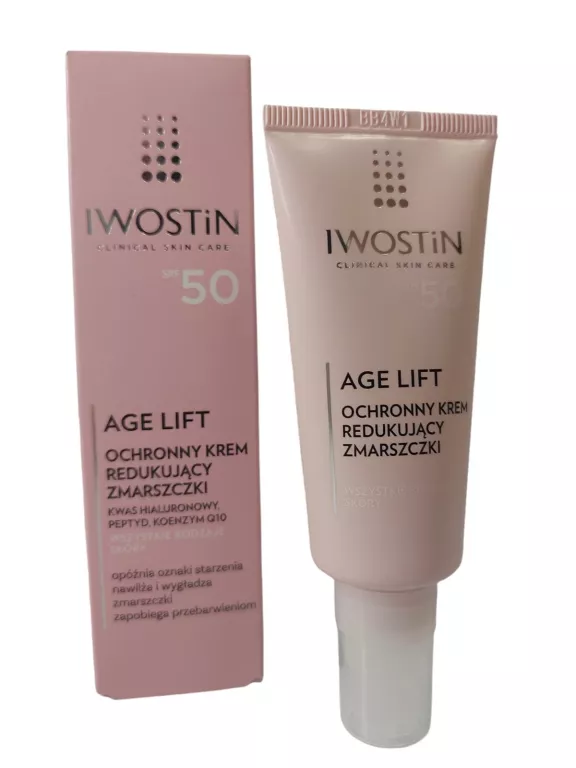 IWOSTIN AGE LIFT OCHRONNY KREM REDUKUJĄCY ZMARSZCZKI