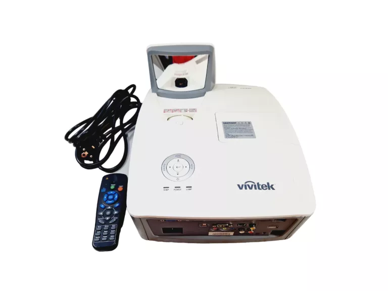 PROJEKTOR DLP VIVITEK D757WT | 1400H | Z PILOTEM | BIAŁY