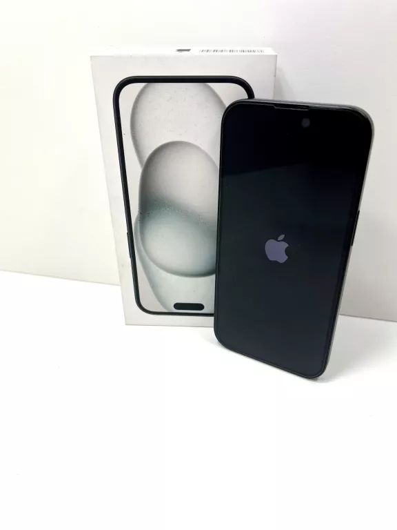 TELEFON IPHONE 15 BLACK 256GB KOMPLET  OPIS**