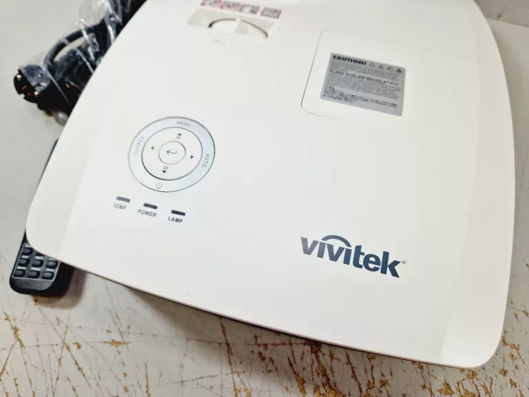 PROJEKTOR VIVITEK D757WT | 1900H | BIAŁY | Z PILOTEM