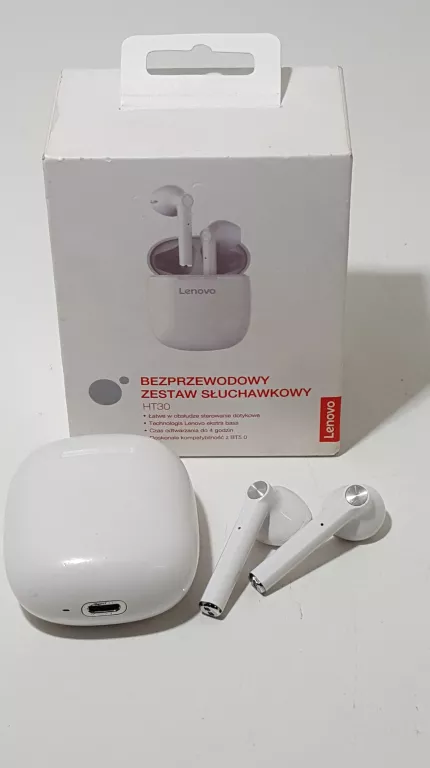 SŁUCHAWKI LENOVO HT30 PUDEŁKO
